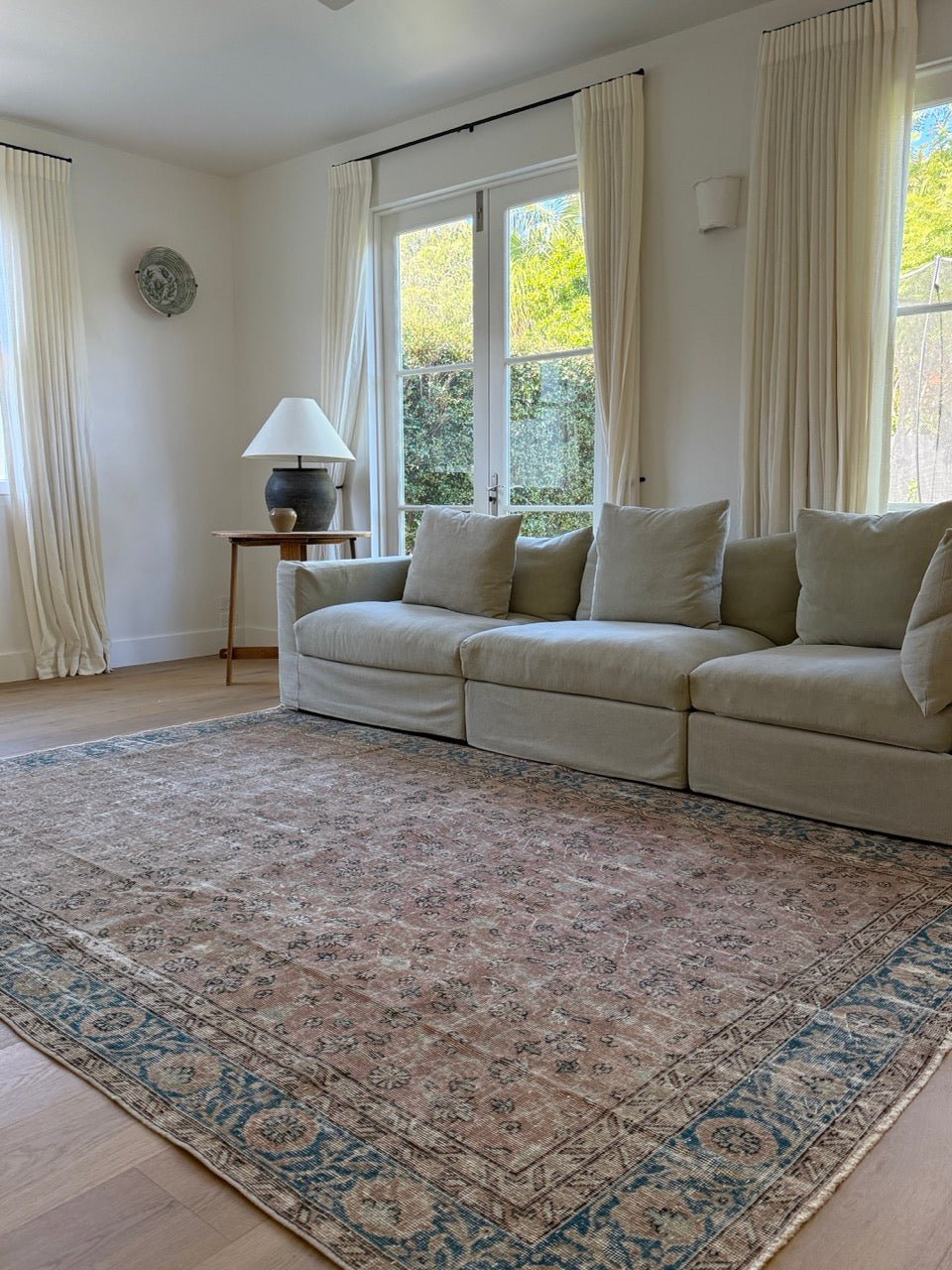 Rug.85 | 204 x 314cm | Vintage Oushak Turkish Rug – Tenth Avenue