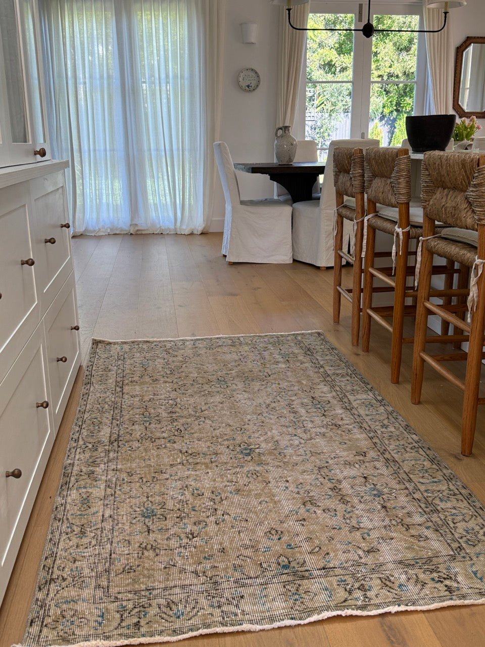 Rug.88 | 116 x 201cm | Vintage Oushak Turkish Scatter Rug - Tenth Avenue - Vintage Turkish Rug