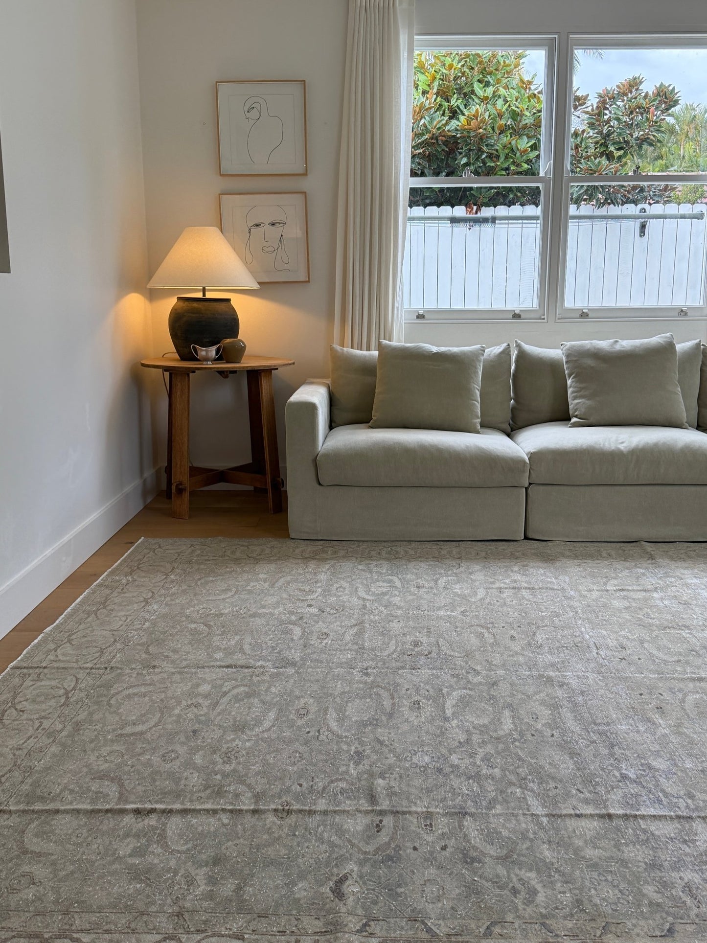 Rug.97 | 290 x 435cm | Vintage Turkish Mahal Rug - Tenth Avenue - Vintage Turkish Rug